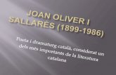 Joan Oliver i Sallarès (1899 1986)