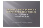 Modelos Open Source y Responsabilidad Social Corporativa