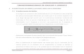 TRANSFORMACIONES DE GALILEO Y LORENTZ