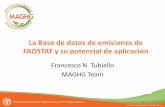 La base de datos de emisiones de FAOSTAT y su potencial de aplicación