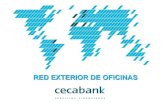 Cecabank: Red exterior de oficinas