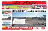 Edición impresa del Diario Regional La Calle del 03 de septiembre