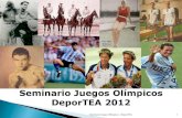 Seminario jj.oo. argentina 2012 - 2