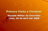 PRimera visita christian