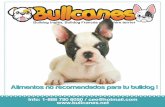 Bullcanes   alimentos peligrosos para los bulldog