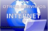 OTROS SERVICIOS DE INTERNET  IV