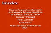 Presentación de Latindex-Jaramillo