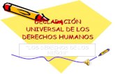 Declaracion universal de los derechos humanos