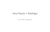 Ana paula + rodrigo