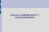 Trabajo de italia , luxemburgo y liechensten de marcos
