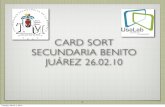 Card Sort Benito Juárez (Ka'vi project)