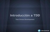 Introducción a TDD