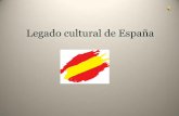 Legado cultural español