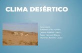 Clima desertico sabri y anyi