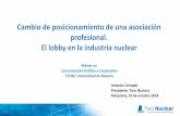 Cambio de posicionamiento de una asociación profesional. Máster en Comunicación Política y Corporativa, Universidad de Navarra. Octubre 2014