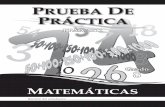 Prueba de práctica matemáticas g8 1-24-11