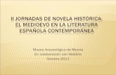 II Jornadas de Novela Histórica de Murcia