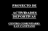 Proyecto deportivo San Cayetano