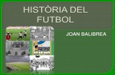 Història del futbol presentació