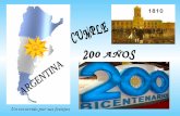 Festejos en bicentenario argentino