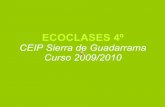 Ecoclases. 4º Primaria