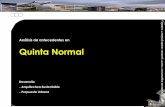 PRESENTACION 2008-  Analisis Antecedentes Quinta Normal Propuesta urbana