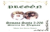Pregón Semana Santa 2006. Sierra de Yeguas