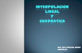 Interpolacion lineal y_cuadratica
