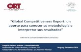 Global Competitiveness Report: un aporte para conocer su metodología e interpretar sus resultados