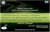 Tesis Doctoral - Caracterización Formal y Análisis Empírico de Mecanismos Incrementales de Búsqueda basados en Contexto