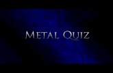 Metal Quiz