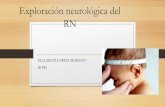 Exploración neurológica del rn