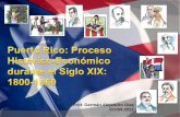Puerto Rico: Proceso Histórico-económico durante el Siglo XIX: 1800-1860