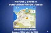 Narcos , paras y concentración de tierras