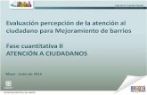 Informe cuantitativo Mejoramiento Integral de Barrios  Julio 2014