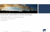 Desarrollo Sostenible en Santo Domingo, República Dominicana