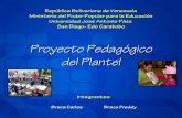 Proyecto pedagogico plantel