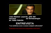 Medicinas - Joan Ramon Laporte - Vall d'Hebron