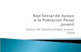 Red social de apoyo a la poblacion penal juvenil en Costa Rica