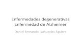 Enfermedades degenerativas del SNC - Alzheimer