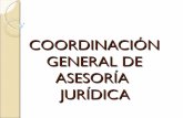 Coordinación general de asesoria juridica