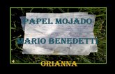 Papel mojado de Mario Benedetti