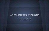 Comunitat virtual