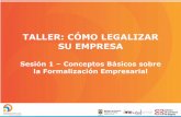 Sesión1 cómo legalizar_su_empresa. colombia