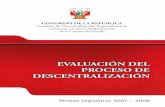 Regionalizacion y descentralizacion