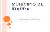 INVESTIGACION DEL MUNICIPIO DE IBARRA