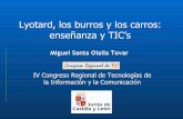 Lyotard, los burros y los carros: enseñanza y TIC's