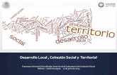 Desarrollo Local, Cohesión Social y Territorial / Francesco Vincenti - Coordinador Internacional Laboratorio de Cohesión Social