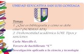 Normas APA y deshonestidad académica LOEI - Carla Marcillo