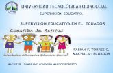 Supervisión educativa en el ecuador